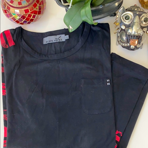 RARE Black Asuka Long Sleeve T-Shirt - Picture 1 of 7